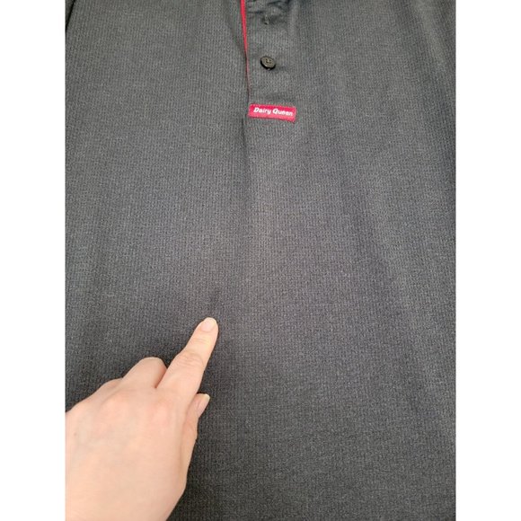 Dairy Queen DQ Medium Employee‎ Gray Polo Shirt Team Style Fast Food Ice Cream - Picture 2 of 7